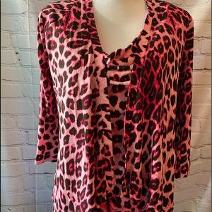 2 Piece Sleeveless Shirt and Light Jacket